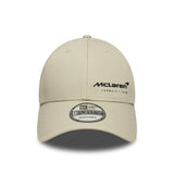 Cappellino McLaren essenziale, New Era, 9FORTY, crema