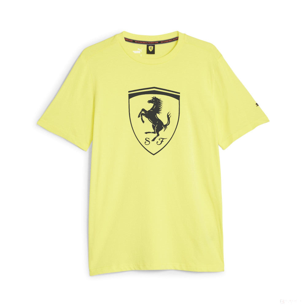 Ferrari Maglietta Puma Big shield Speed Giallo