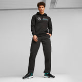 Mercedes felpa, con cappuccio, Puma, ESS, fleece, Nero