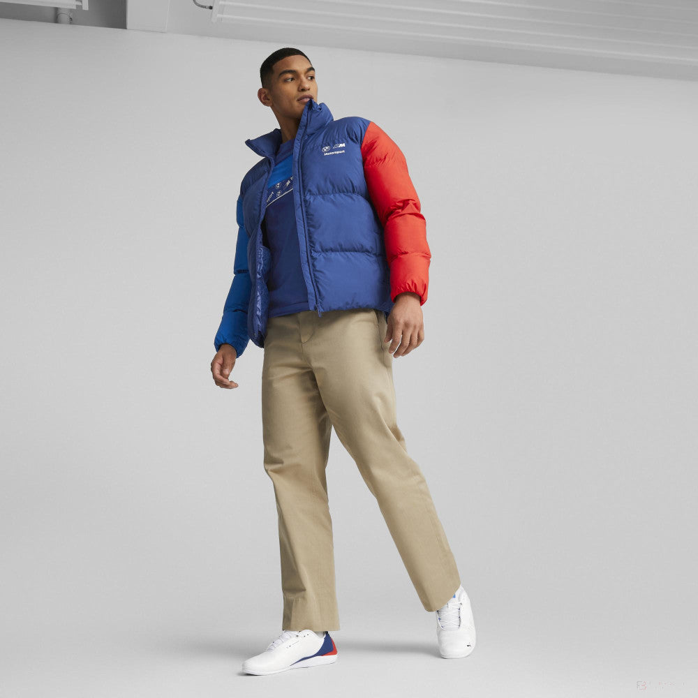 BMW MMS padded jacket, Puma, ESS, blue - FansBRANDS®