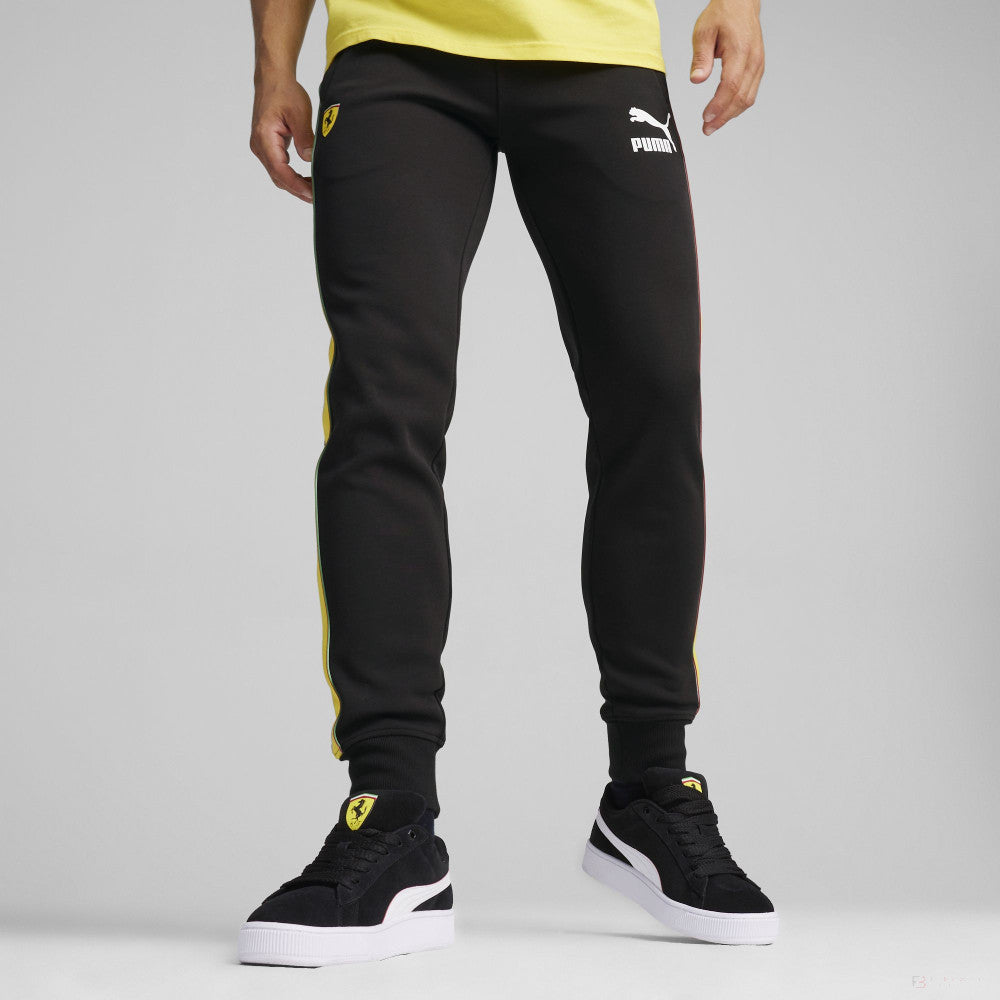 Ferrari pantaloni, Puma, Race Iconic T7 Track, nero - FansBRANDS®