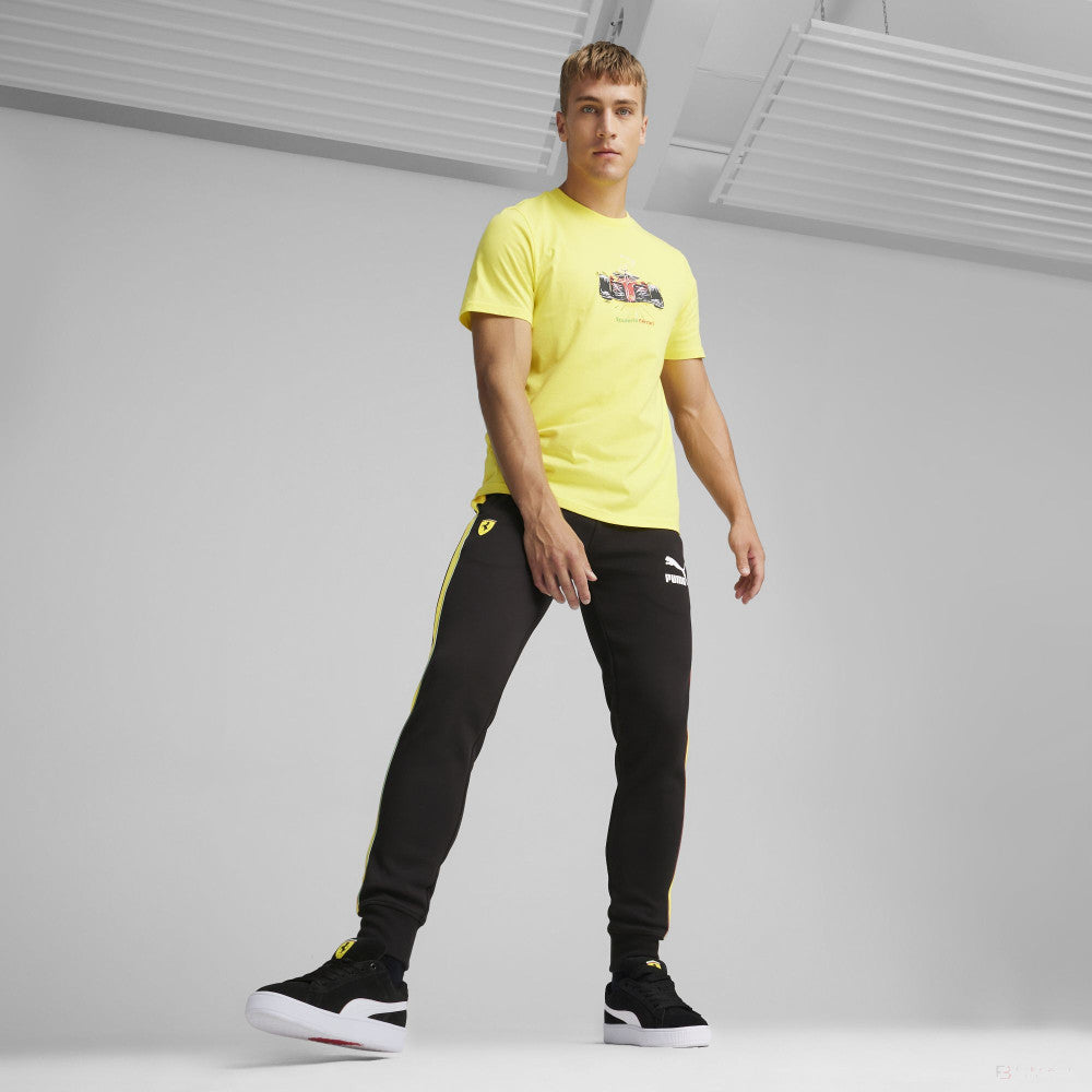 Ferrari pantaloni, Puma, Race Iconic T7 Track, nero - FansBRANDS®