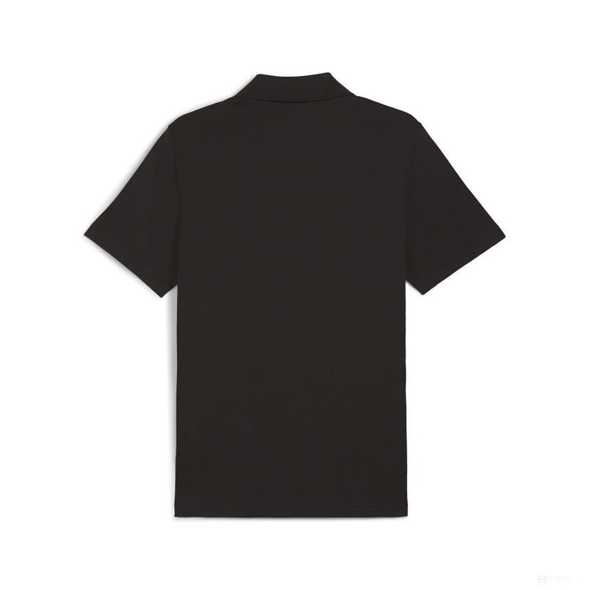 Mercedes t-shirt collo camicia, Puma, Essential, nero - FansBRANDS®
