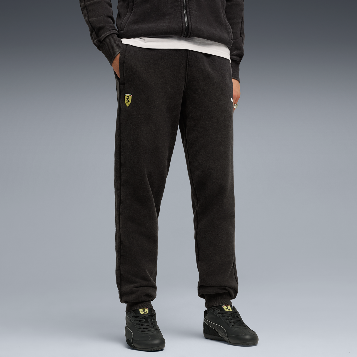 Pantaloni Ferrari, Puma, T7, neri 🔥