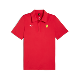 Polo Ferrari, Puma, abbigliamento sportivo cloudspun, rosso 🔥