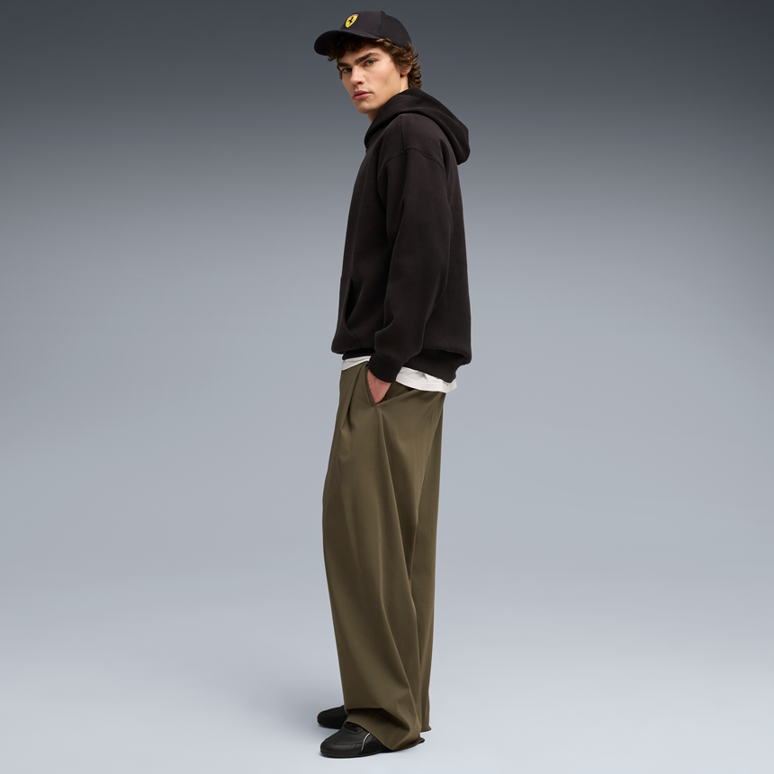 Felpa Ferrari, Puma, abbigliamento sportivo, logo scudetto, nero 🔥