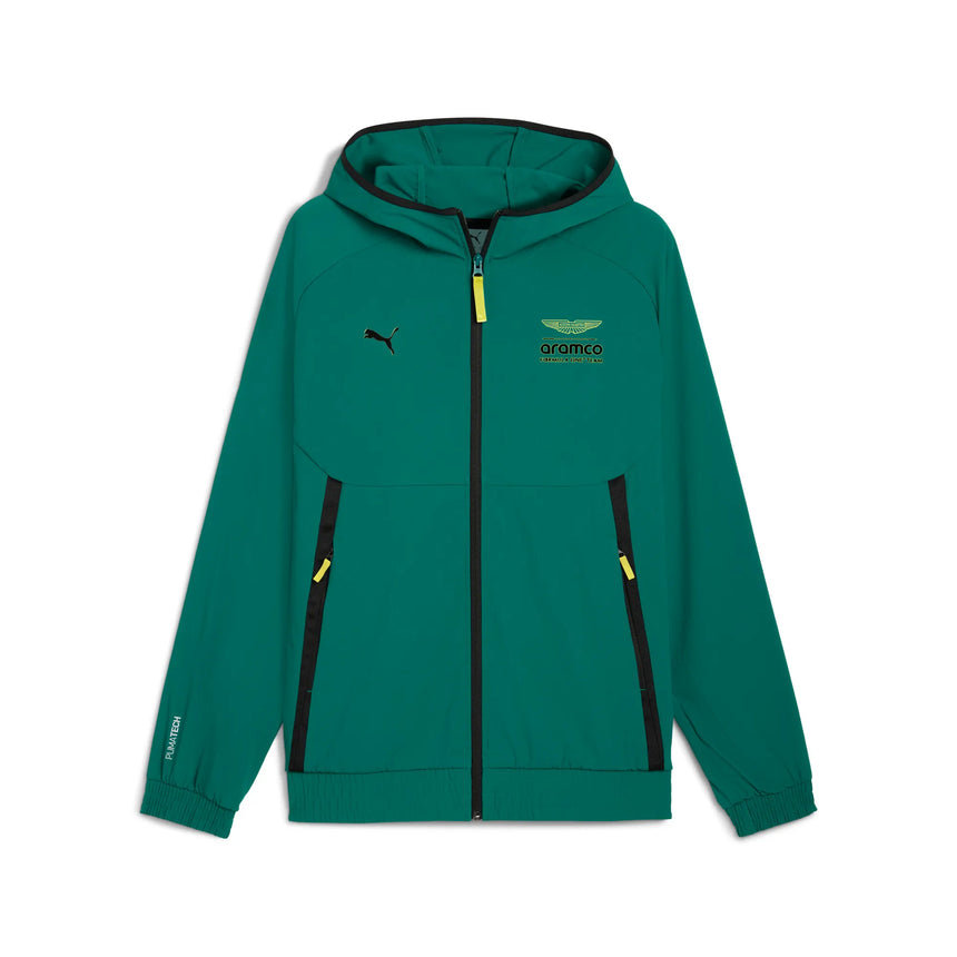 Giacca Aston Martin, Puma, Lifestyle, PUMATECH, verde 🔥