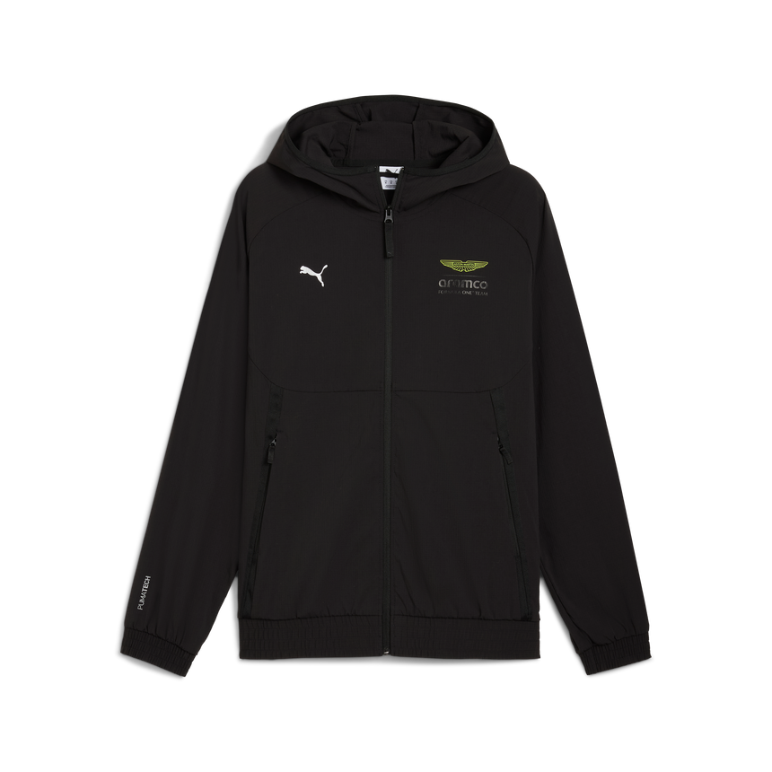 Giacca Aston Martin, Puma, Lifestyle, PUMATECH, nera 🔥