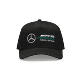 Mercedes Baseball Cappello, Racer, Nero, 2022 - FansBRANDS®