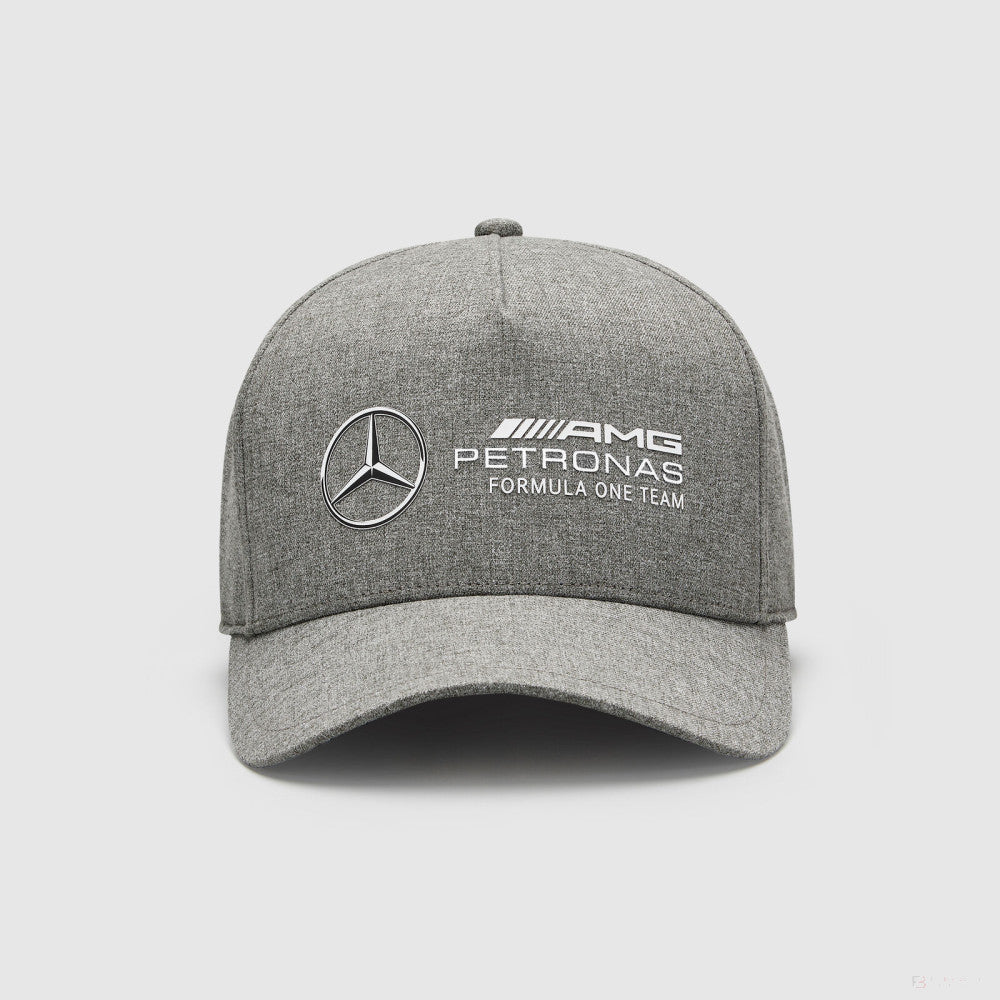 Mercedes baseball cap, racer, grey