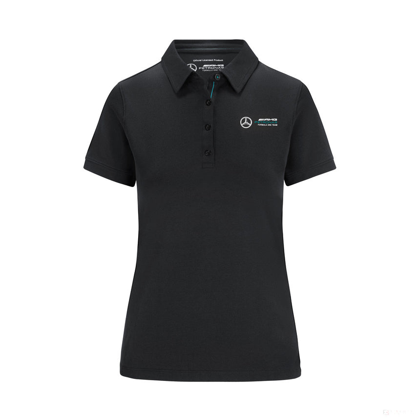 Mercedes Polo per donne, Classic, Nero, 2022 - FansBRANDS®