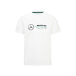 Mercedes Maglietta, Large Logo, Bianco, 2022 - FansBRANDS®