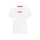 Formula 1 Maglietta, SMALL BOX LOGO GRAPHIC, Bianco, 2022 - FansBRANDS®