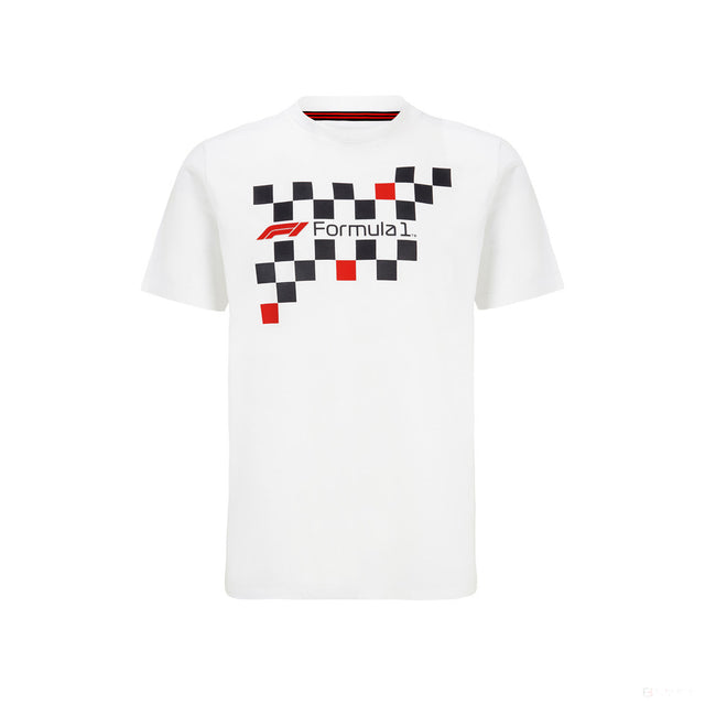 Formula 1 Maglietta, Flag Graphic, Bianco, 2022 - FansBRANDS®