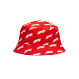 Formula 1 Cappello di pescatore, F1 Logo, Rosso, 2022 - FansBRANDS®