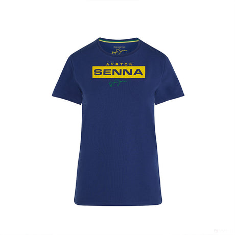 Ayrton Senna Logo Da donna Maglietta - FansBRANDS®