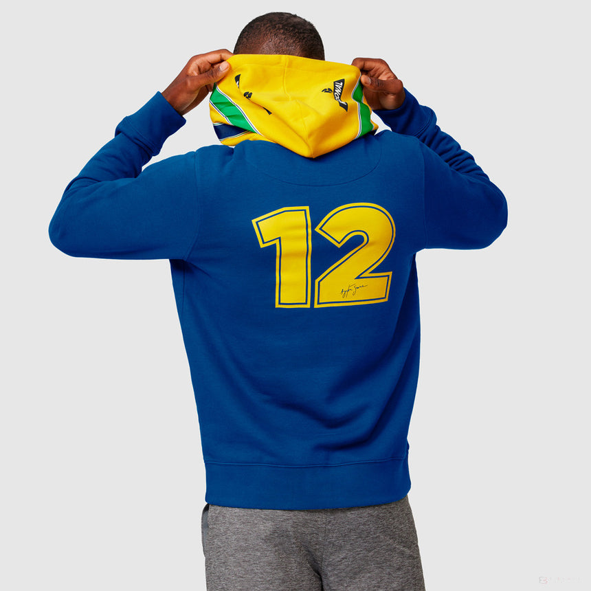 Ayrton Senna Banda Da uomo Felpa con cappuccio - FansBRANDS®