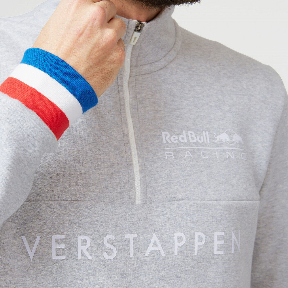 Red Bull Max Verstappen Felpa zippata Grigio, 2022 - FansBRANDS®