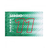 Red Bull Sergio Perez Banderia, 90x60 cm, 2021 - FansBRANDS®