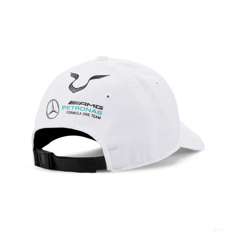Mercedes Baseball Cappello, Lewis Hamilton, Adulto, Bianco, 2022