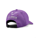 Mercedes Baseball Cappello, Lewis Hamilton, Adulto, Viola, 2022 - FansBRANDS®