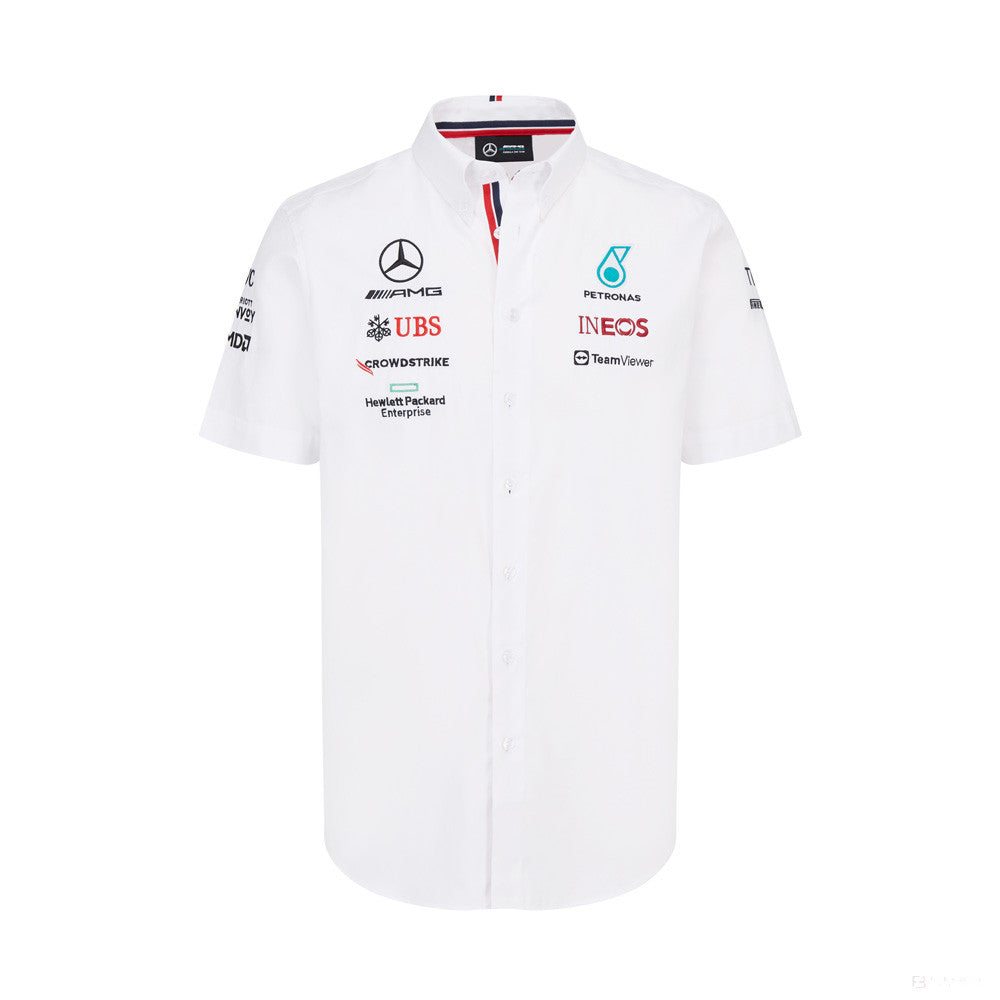 Mercedes Team Camicia, Bianco, 2022
