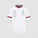 Mercedes Team Maglietta per bambini, Bianco, 2022