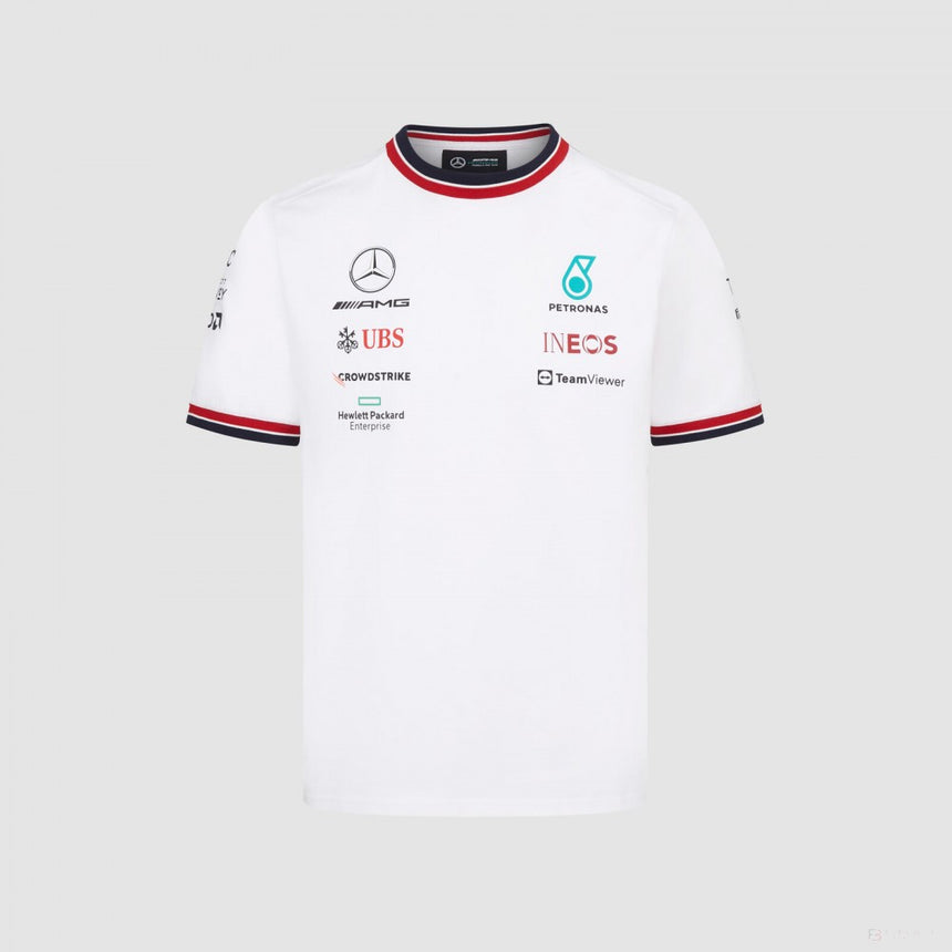 Mercedes Team Maglietta per bambini, Bianco, 2022 - FansBRANDS®