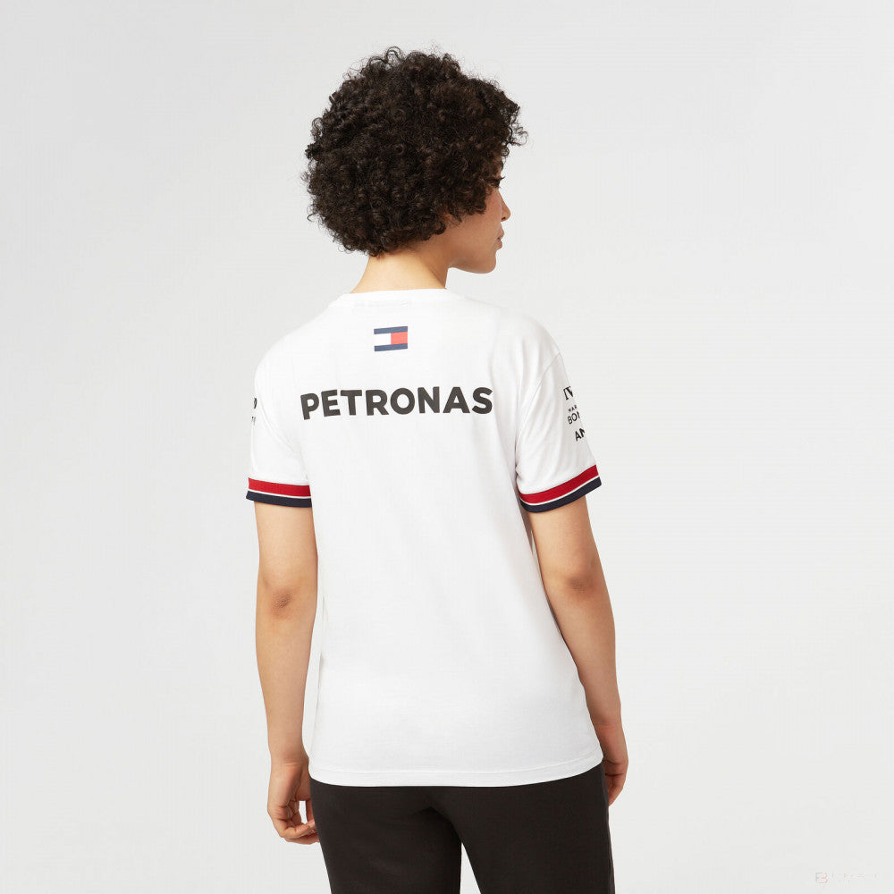 Mercedes Team Maglietta per donne, Bianco, 2022