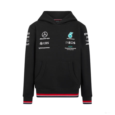 Mercedes Team Felpa, Nero, 2022 - FansBRANDS®