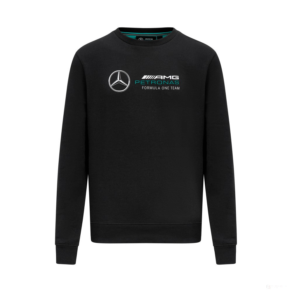 Mercedes crew sweatshirt, black