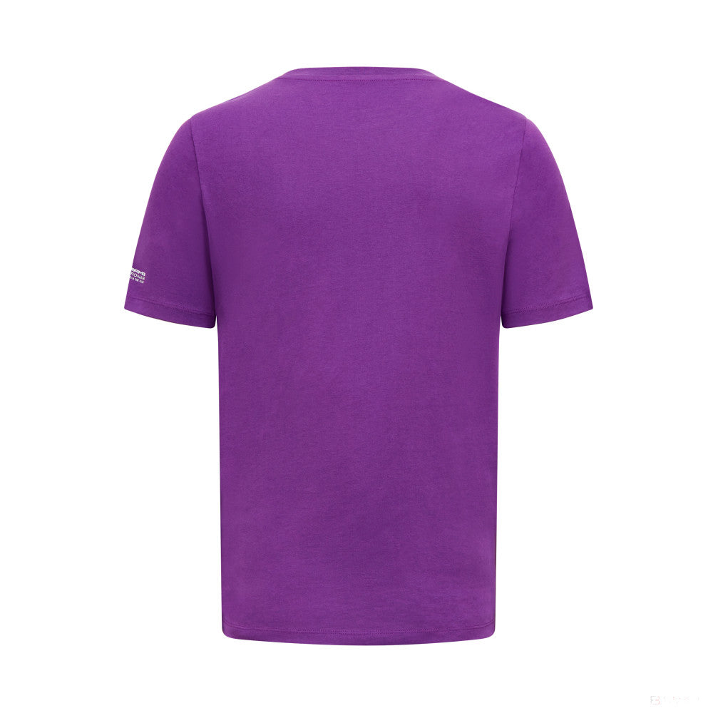 Mercedes t-shirt, Lewis Hamilton logo, purple - FansBRANDS®