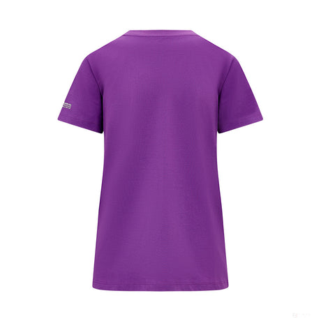 Mercedes t-shirt, Lewis Hamilton logo, purple - FansBRANDS®