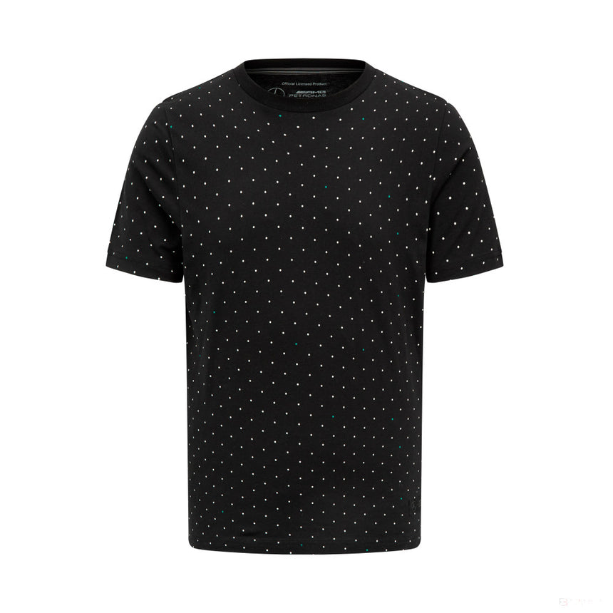 Mercedes t-shirt, polka dot, black - FansBRANDS®