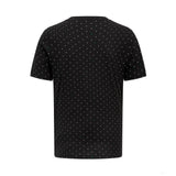 Mercedes t-shirt, polka dot, black