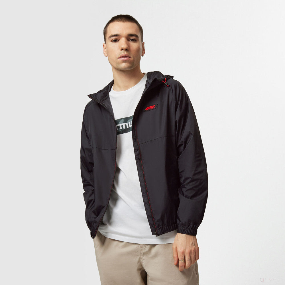 Formula 1 windbreaker jacket, black