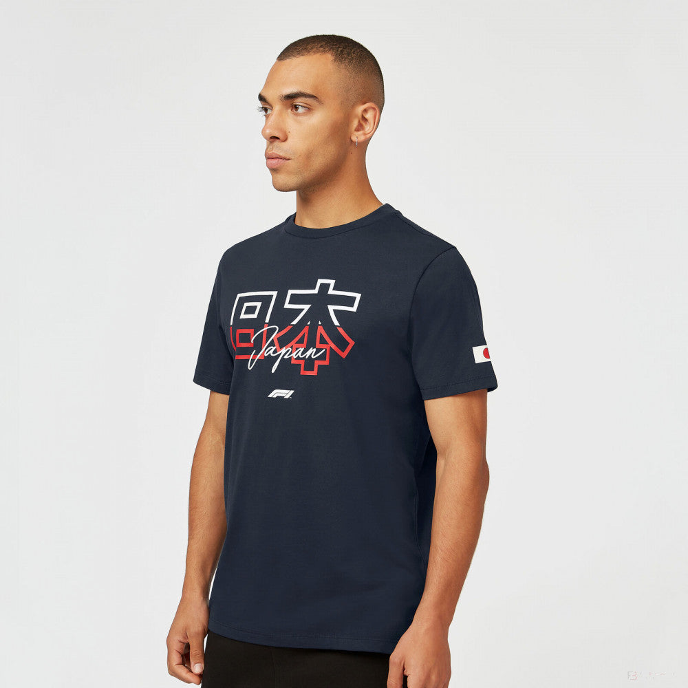 F1 Fanwear Japan GP SE T-shirt, Indigo, 2022 - FansBRANDS®