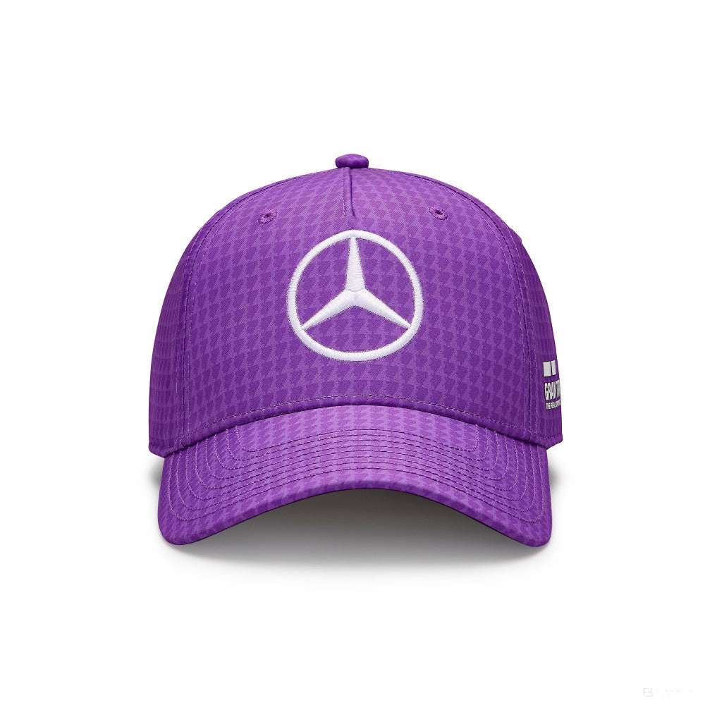 Mercedes baseball cap, Lewis Hamilton, purple, 2023 - FansBRANDS®