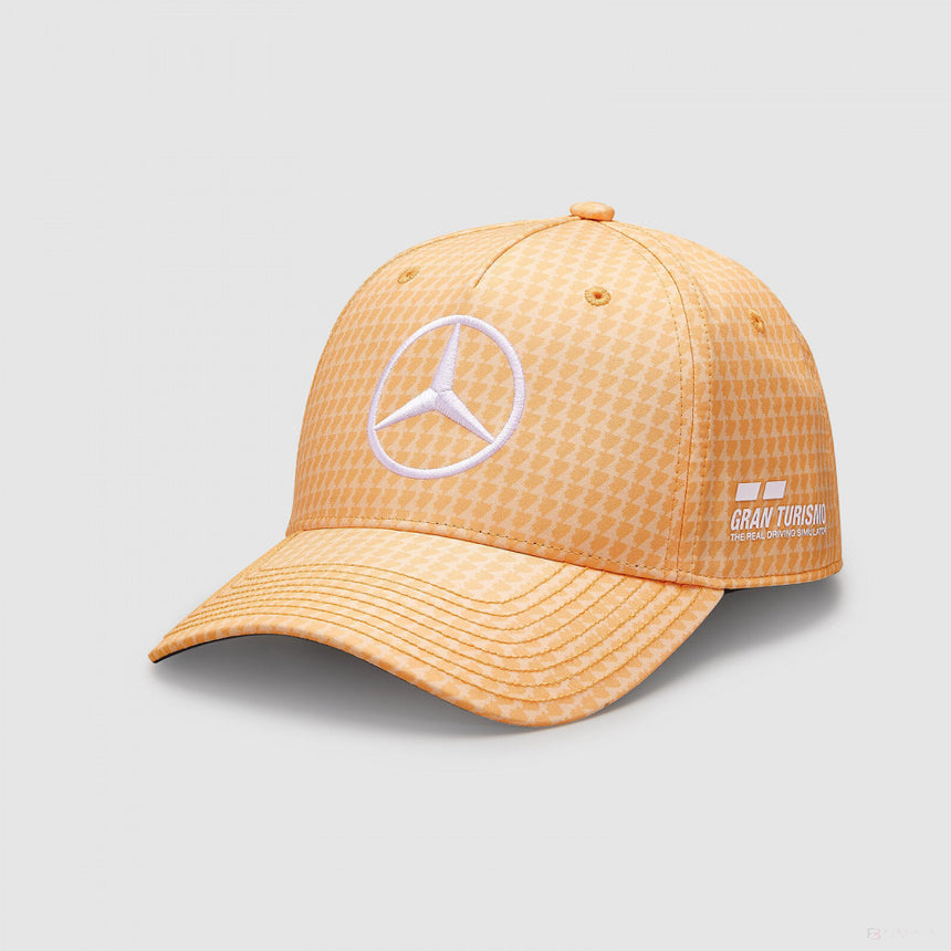 Mercedes baseball cap, Lewis Hamilton, peach, 2023 - FansBRANDS®