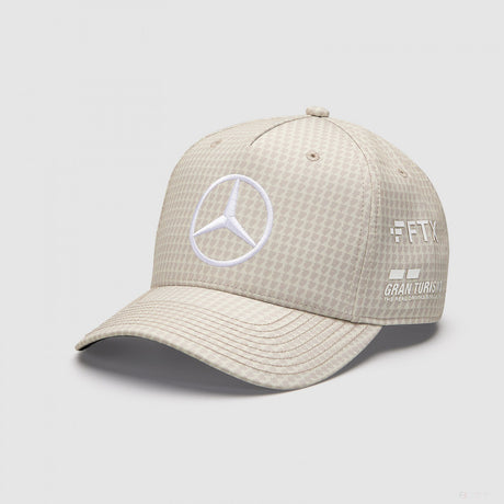 Mercedes baseball cap, Lewis Hamilton, natural, 2023