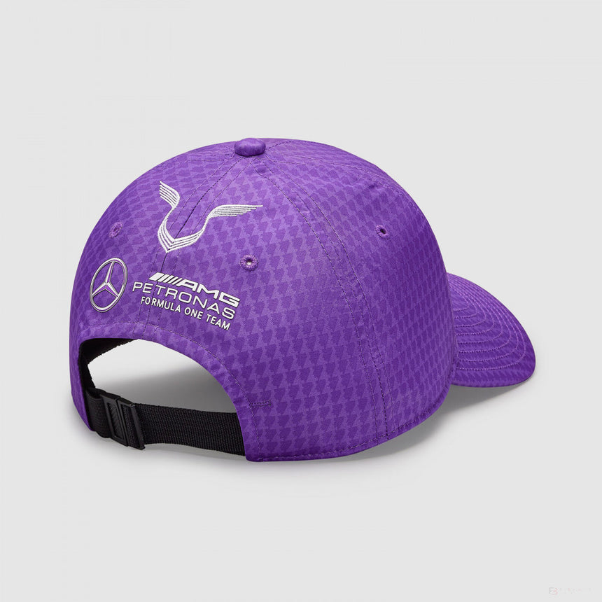 Mercedes baseball cap, Lewis Hamilton, kids, purple, 2023 - FansBRANDS®