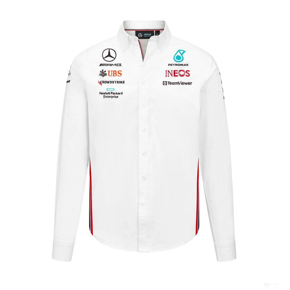 Mercedes shirt, team, white, 2023