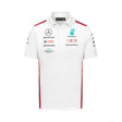 Mercedes polo, team, white, 2023 - FansBRANDS®