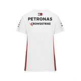 Mercedes t-shirt, driver, team, women, white, 2023 - FansBRANDS®
