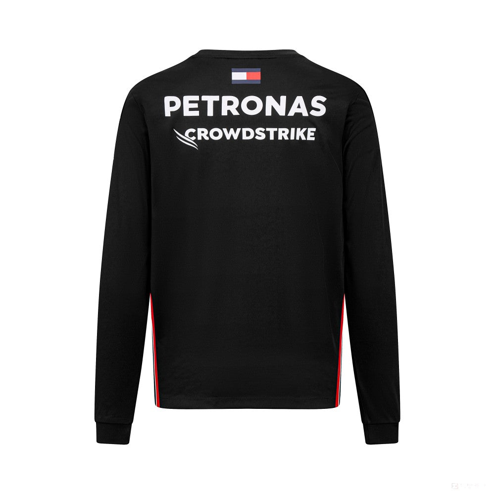 Mercedes long sleeve t-shirt, team, driver, black, 2023 - FansBRANDS®