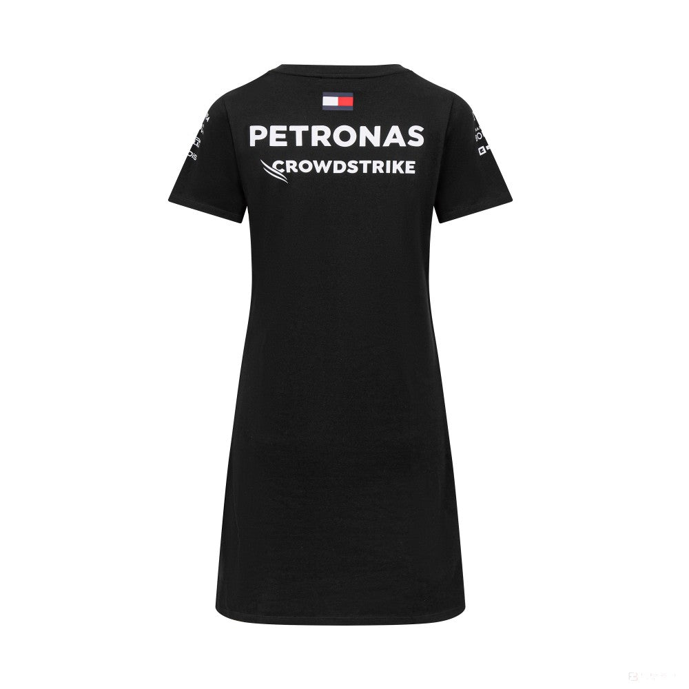 Mercedes t-dress, team, black, 2023 - FansBRANDS®