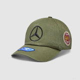 Mercedes baseball cap, George Russell, vintage find, green, 2023