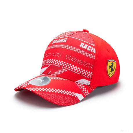 Ferrari cap, graphic, red - FansBRANDS®