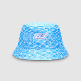 Mercedes bucket hat, George Russell SE, No Diving, blue - FansBRANDS®