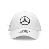 Mercedes baseball cap, George Russel, white, 2023 - FansBRANDS®